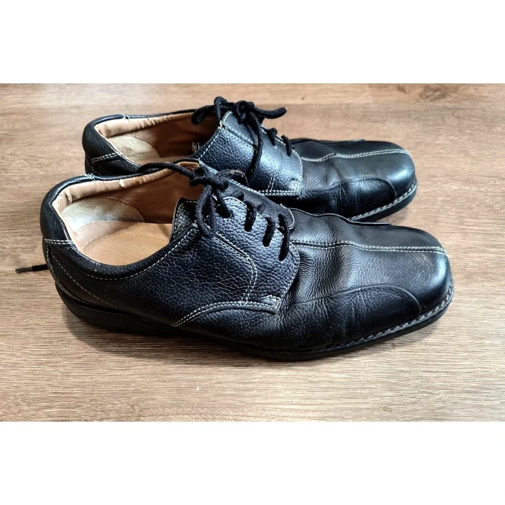 Lot of 3 Men's‎ Black Shoes Dockers,Pronto Uomo,Giorgio Brutini size 10 &11